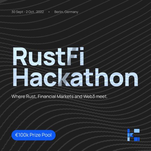 RustFi Hackathon by Keyrock, Berlin, Germany