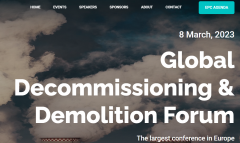 Global decommissioning & demolition forum 8-9 March 2023