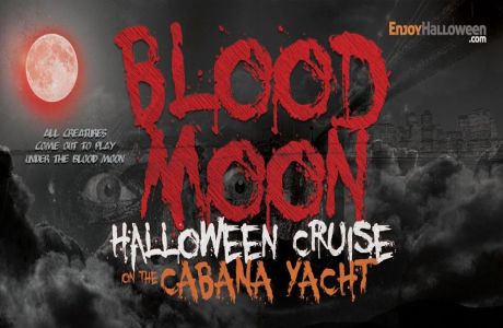 Halloween Blood Moon Party Cruise in NYC aboard the Cabana Yacht - Saturday October 29, New York, United States