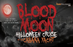 Halloween Blood Moon Party Cruise in NYC aboard the Cabana Yacht - Saturday October 29