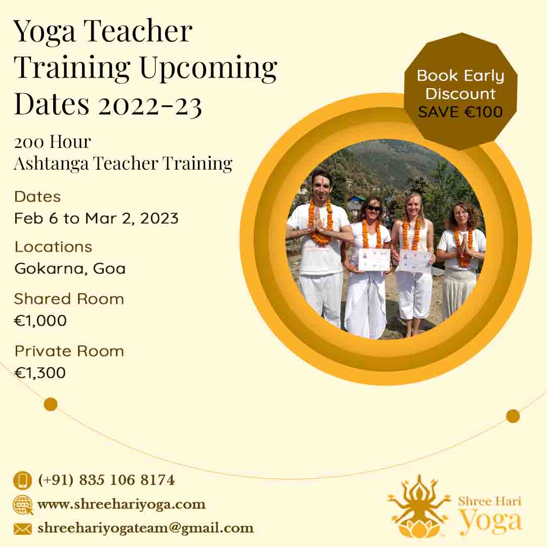 200 Hour Ashtanga Teacher Training new 3, Gokarn, Goa, India
