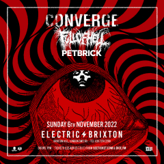CONVERGE at Electric Brixton - London