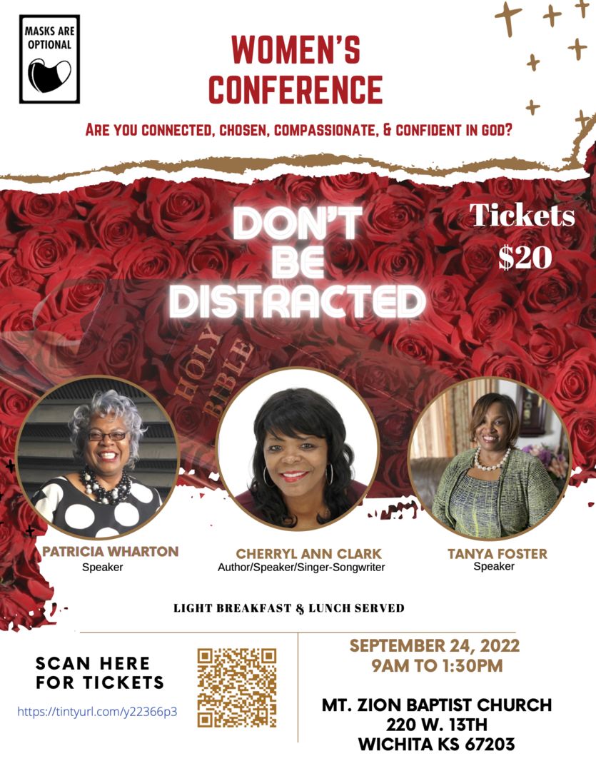 Don't Become Distracted Women's Conference, Wichita, Kansas, United States
