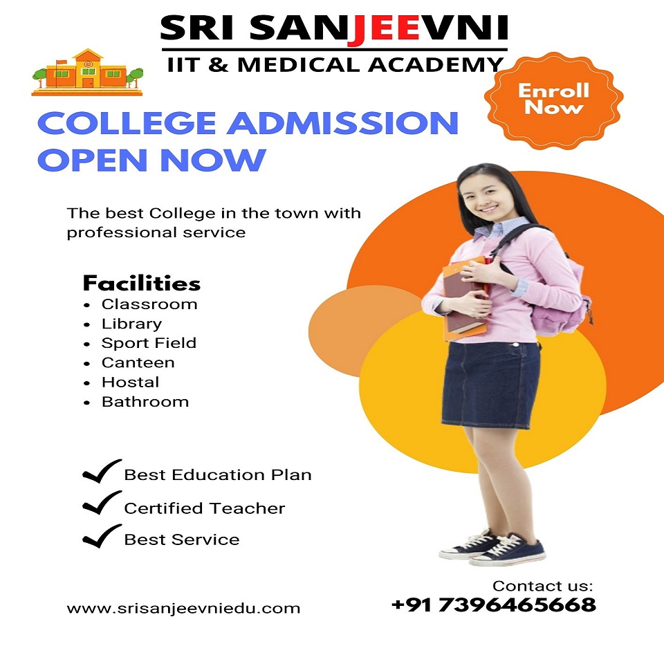 AIIMS institution in Hyderabad | Sri Sanjeevni Junior College | Admissions | Popular junior college, Hyderabad, Telangana, India