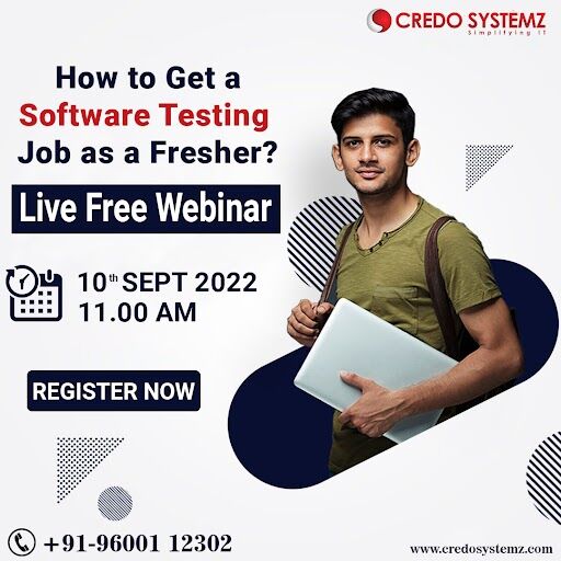How to get a Software Testing Job as a Fresher?, Online Event