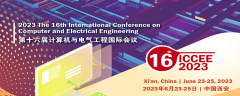 2023 The 16th International Conference on Computer and Electrical Engineering (ICCEE 2023)