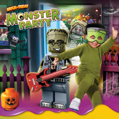 MONSTER PARTY at LEGOLAND Discovery Center - Halloween Event for Kids in Southeast Michigan