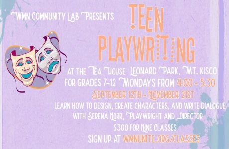 Playwriting for Teens in Mount Kisco, Mount Kisco, New York, United States