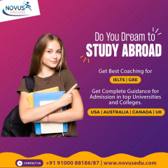 Best Overseas Education Consultancy In India | IELTS & GRE Coaching In Hyderabad |  Novus Education