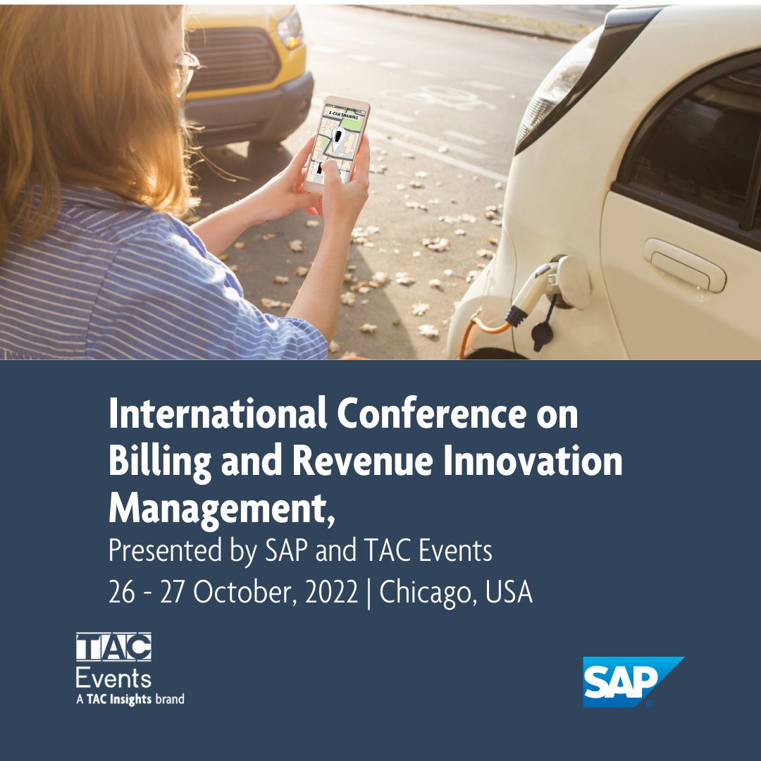International Conference on Billing and Revenue Innovation Management, presented by SAP and TAC Events, Lombard, Illinois, United States
