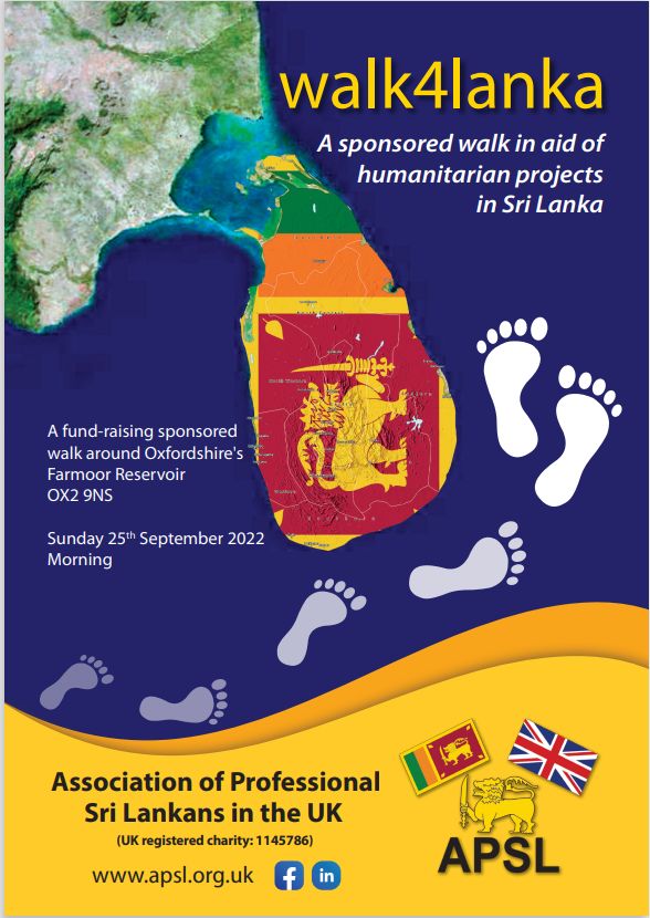 Aid for Sri Lanka - Sponsored walk: walk4lanka, Cumnor, England, United Kingdom