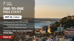 Exclusive Access MBA In-Person Event in Lisbon on 15 October!