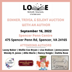 MHC is for Book Lovers - Diner, Trivia, & Silent Auction
