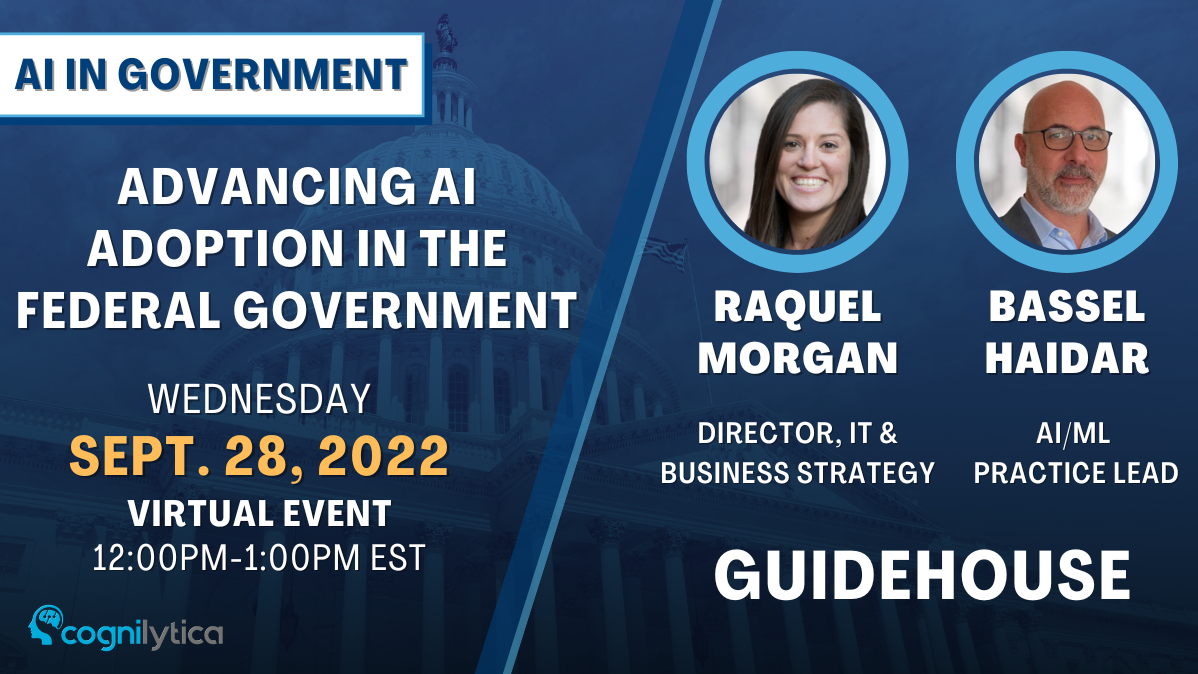 Advancing AI adoption in the Federal Government, Online Event