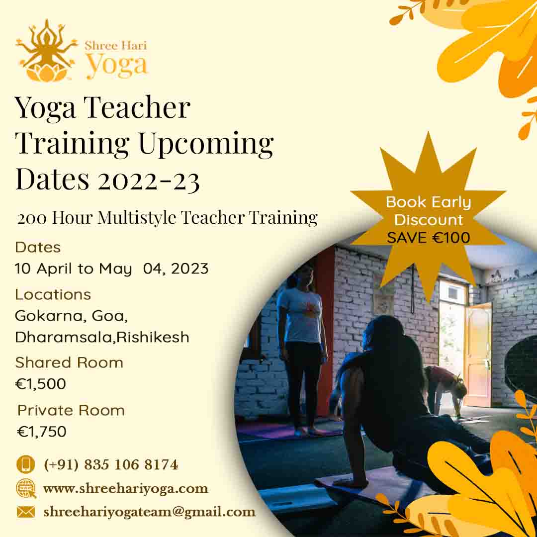 200 Hour Multistyle Teacher Training april 2023, Gokarn, Goa, India