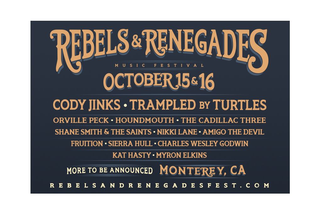 Rebels and Renegades Music Festival -  15 Oct 2022, Monterey, California, United States
