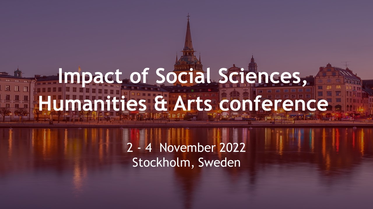 Societal Impact of Social Sciences, Humanities and Arts 2022, Stockholm, Sweden