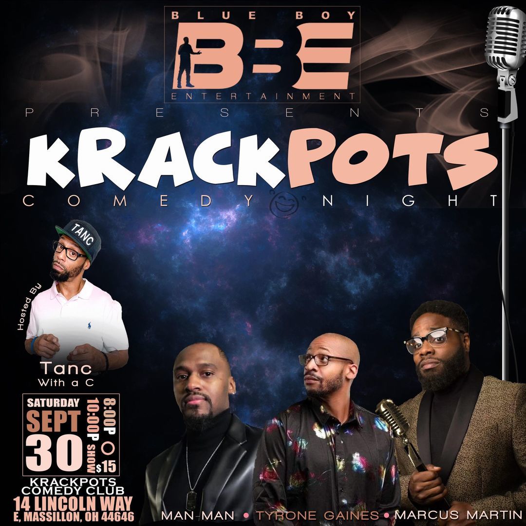Comedy jam with Blue Boy Entertainment at Krackpots Comedy club, Massillon, Ohio, United States