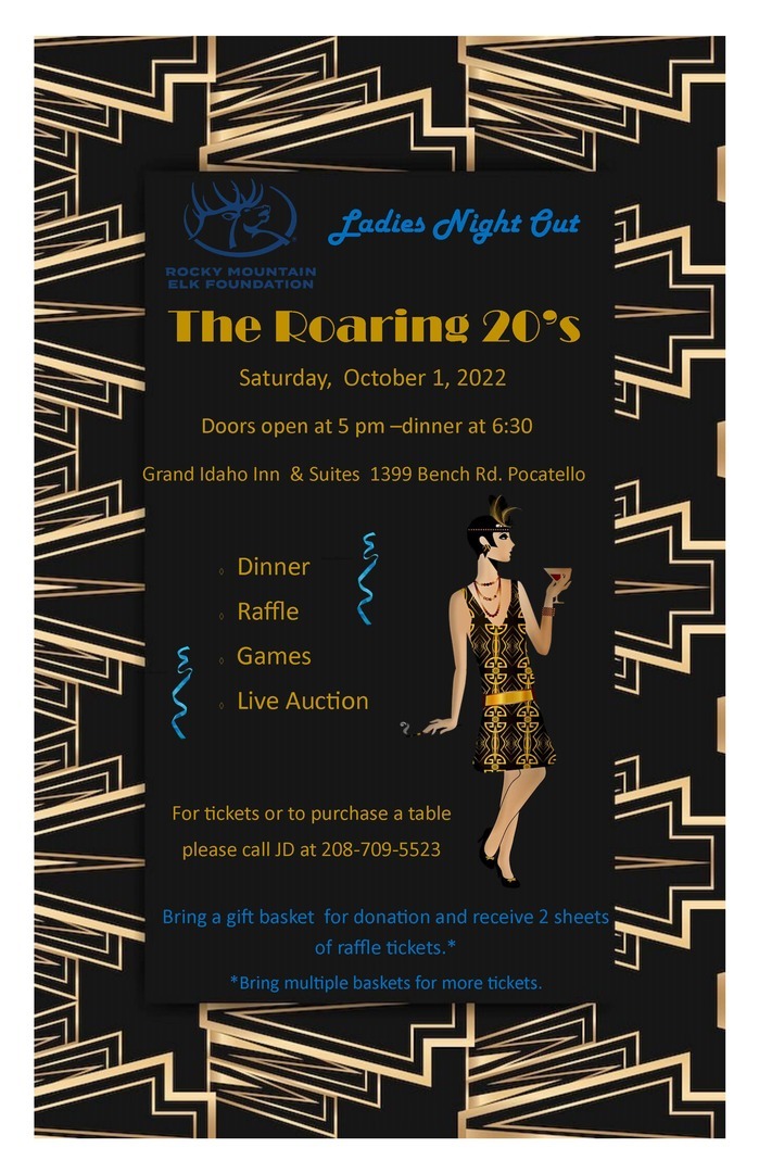 RMEF Ladies Night Out, Pocatello, Idaho, United States