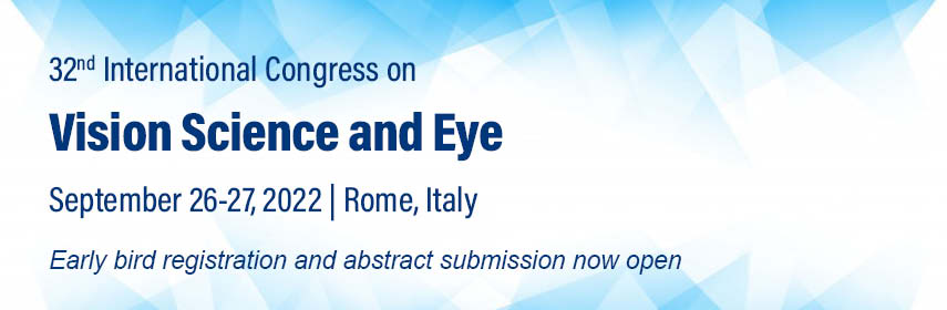 32nd International Congress on  Vision Science and Eye, Online Event