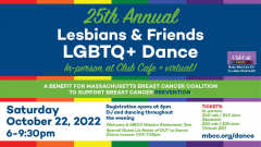 LGBTQ+ Dance In-Person and Virtually - Help to Prevent Breast Cancer