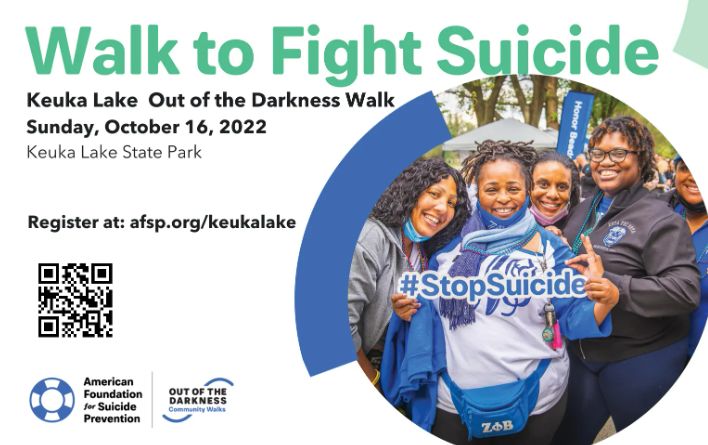 Keuka Lake Out of the Darkness Walk to Fight Suicide, Keuka Park, New York, United States