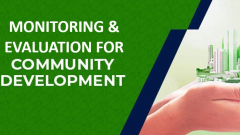 MONITORING EVALUATION AND DATA ANALYSIS FOR COMMUNITY BASED PROJECTS