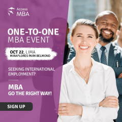 DISCOVER YOUR MBA ON 22 OCTOBER IN LIMA