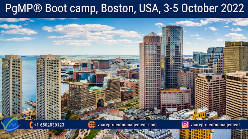 PMI | PgMP | Training | USA – vCare Project Management, Boston, Massachusetts, United States