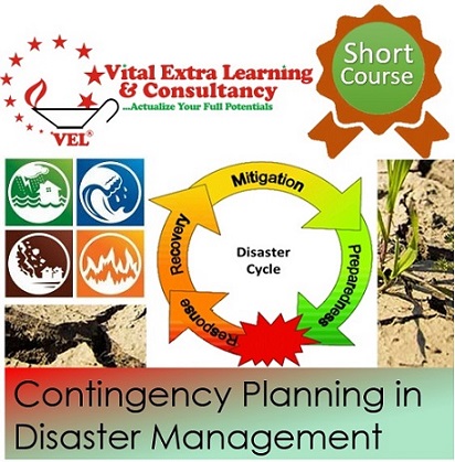 TRAINING COURSE ON CONTINGENCY PLANNING IN DISASTER MANAGEMENT., Pretoria, South Africa