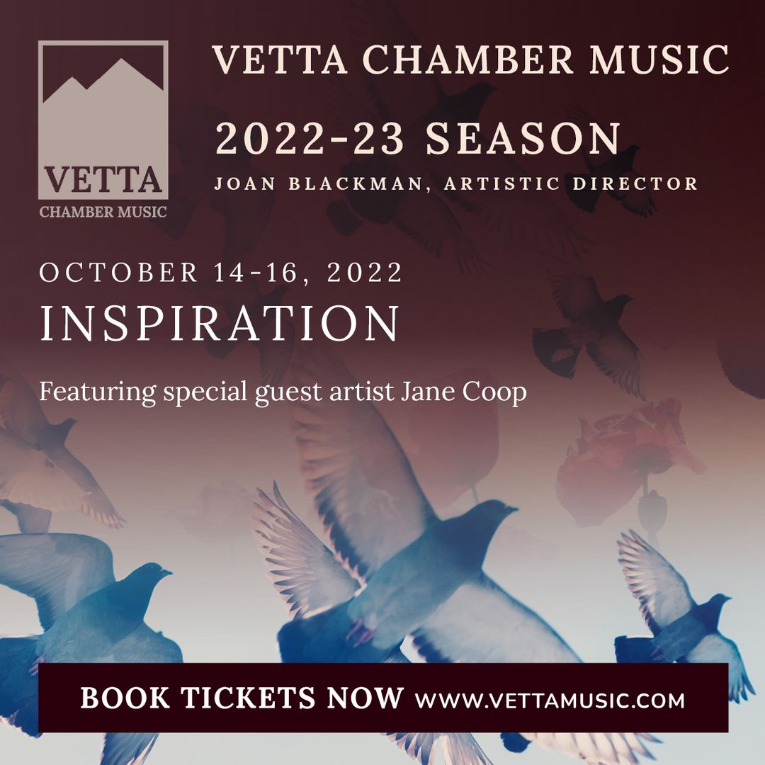 Vetta Chamber Music Concert Season 2022/2023, West Vancouver, British Columbia, Canada