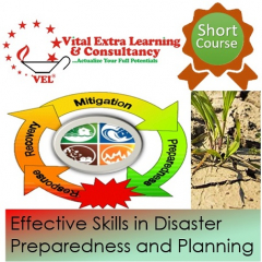 TRAINING COURSE ON EFFECTIVE SKILLS IN DISASTER PREPAREDNESS AND PLANNING.