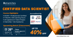 Data Science Training in Tirupur- September'22