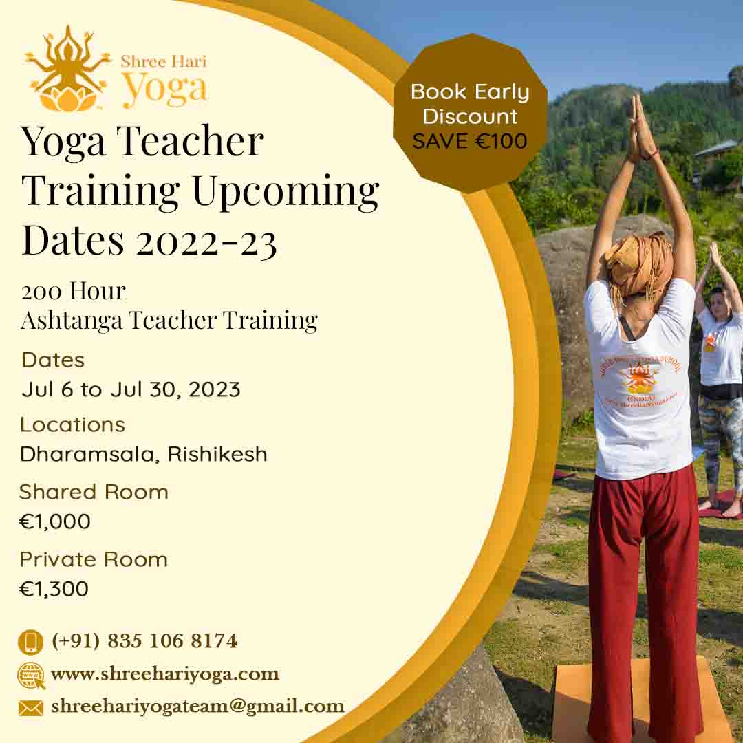 200 Hour Ashtanga Teacher Training july 2023, Rishikesh, Uttarakhand, India