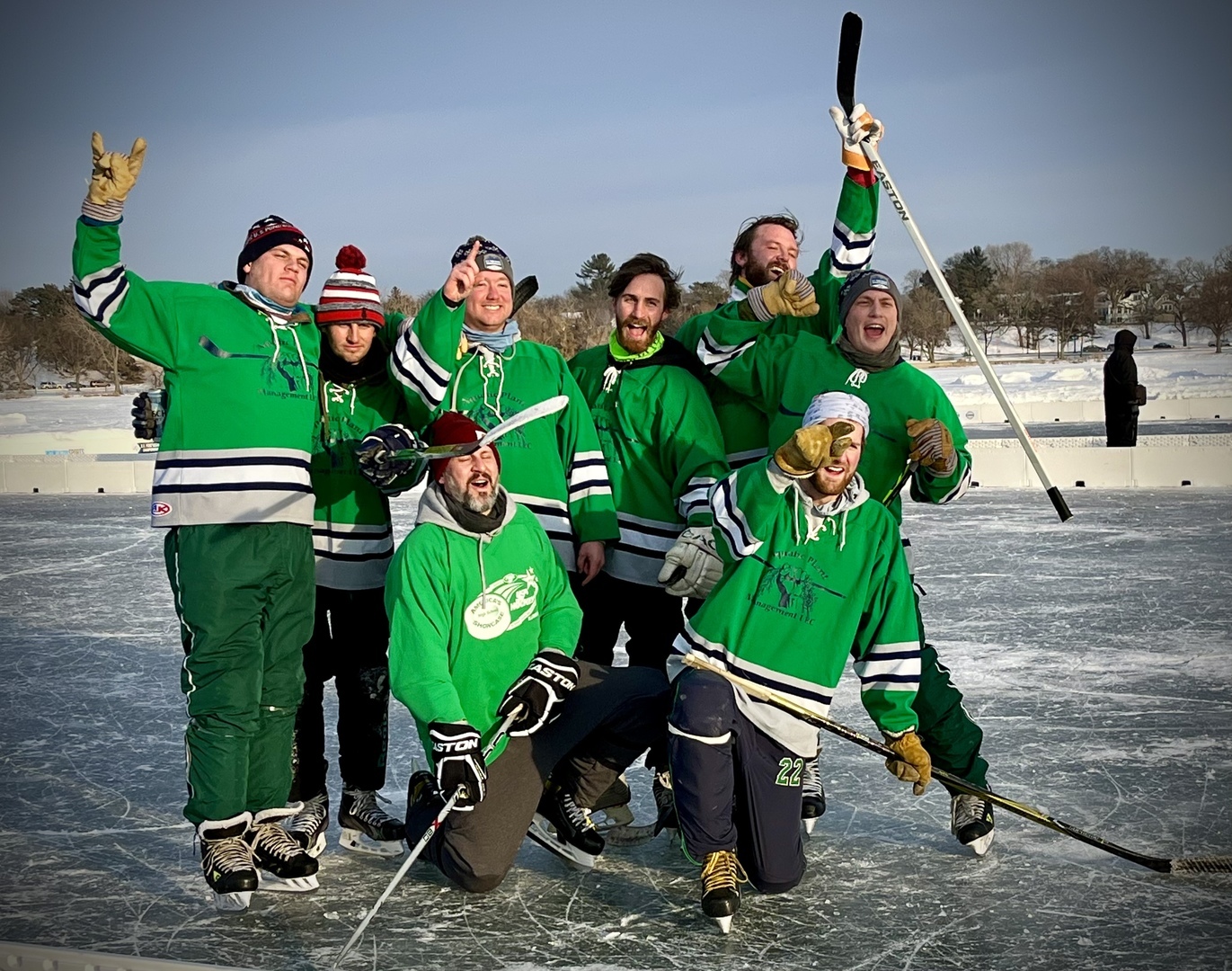 American Pond Hockey Invitational Tournament in Minocqua Wisconsin, Minocqua, Wisconsin, United States