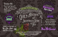 Quilt Auction And Afternoon Tea - 10/8, Womans Club of Bakersfield
