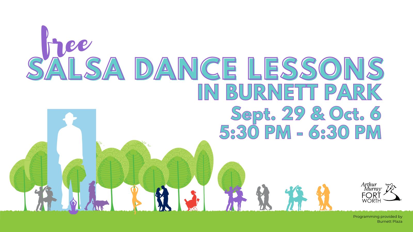 Free Salsa Dance Lessons in Burnett Park, Fort Worth, Texas, United States