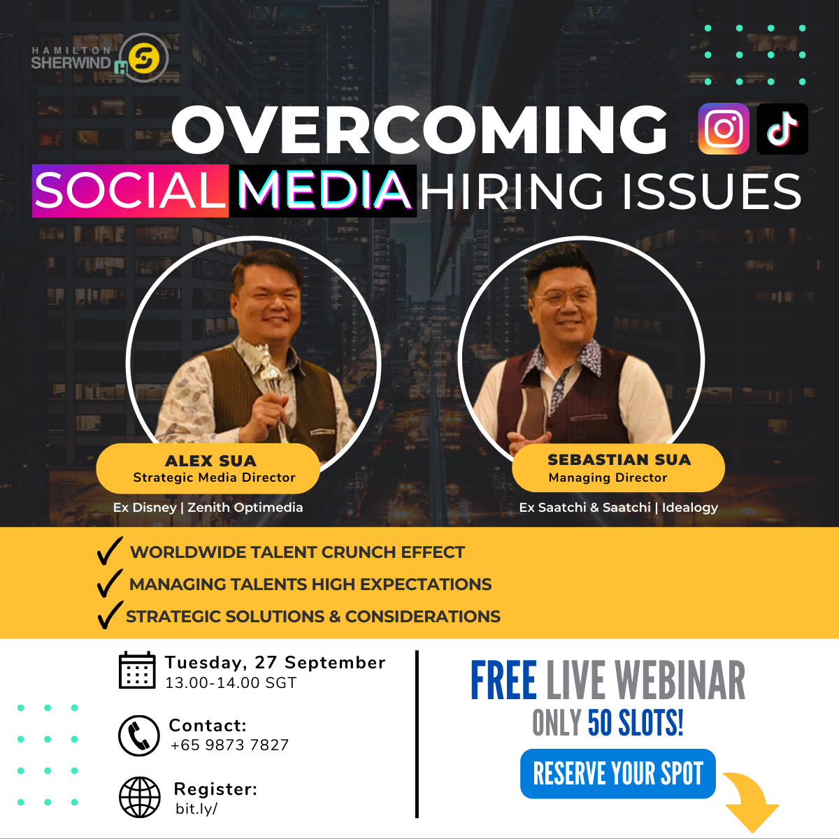 Overcoming Social Media Hiring Issues, Online Event