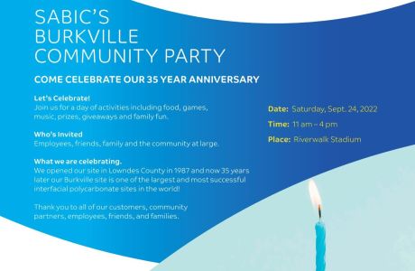 Community Celebration for SABIC Burkville's 35th Anniversary, Montgomery, Alabama, United States