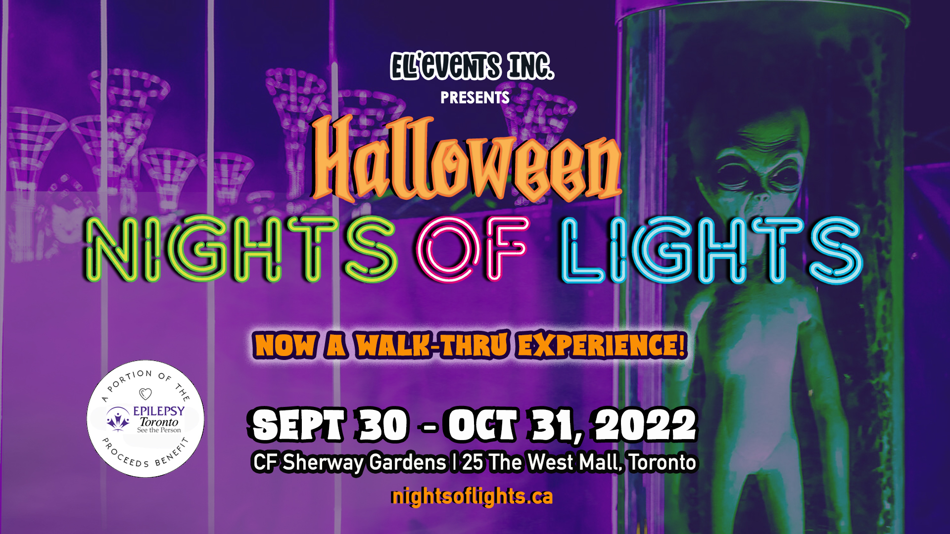 Halloween Nights of Lights and Pumpkinville, Toronto, Ontario, Canada