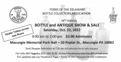 Antique Bottle Show and Sale