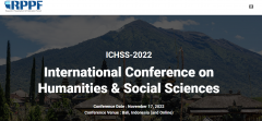 [ICHSS Virtual] International Conference on Humanities & Social Sciences