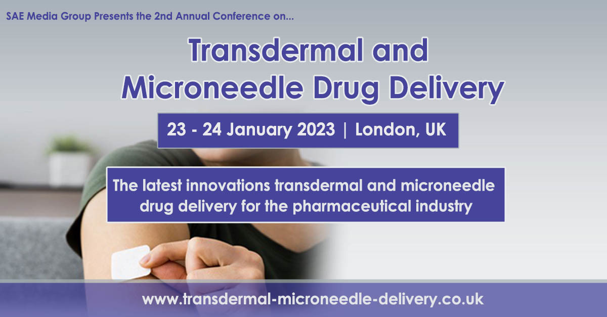 2nd Annual Transdermal and Microneedle Drug Delivery Conference, London, England, United Kingdom