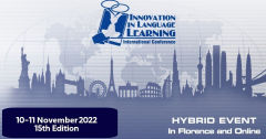 Innovation in Language Learning International Conference - November 2022