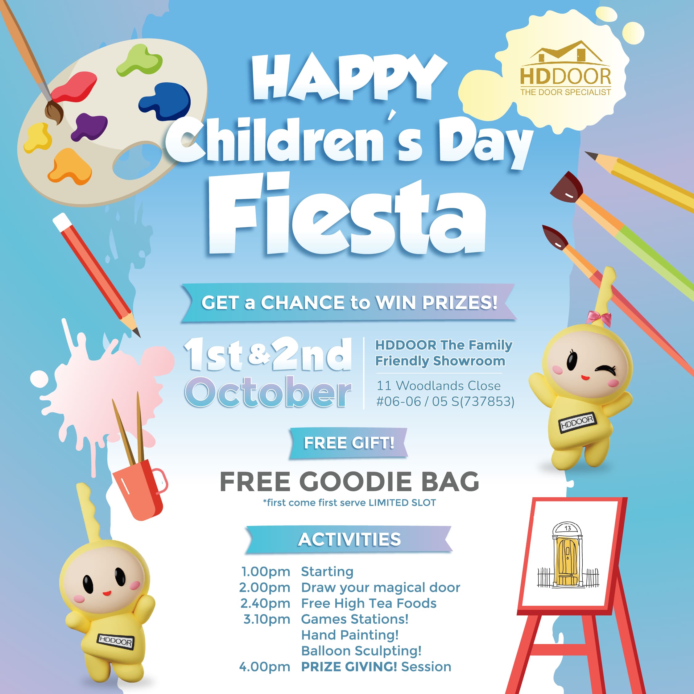 Children's Day Fiesta - HDDoor, Woodlands, North East, Singapore