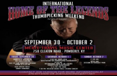 International Home of the Legends Thumbpicking Weekend featuring Tommy Emmanuel