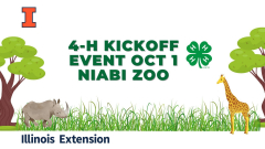 4-H Kickoff Event at Niabi Zoo