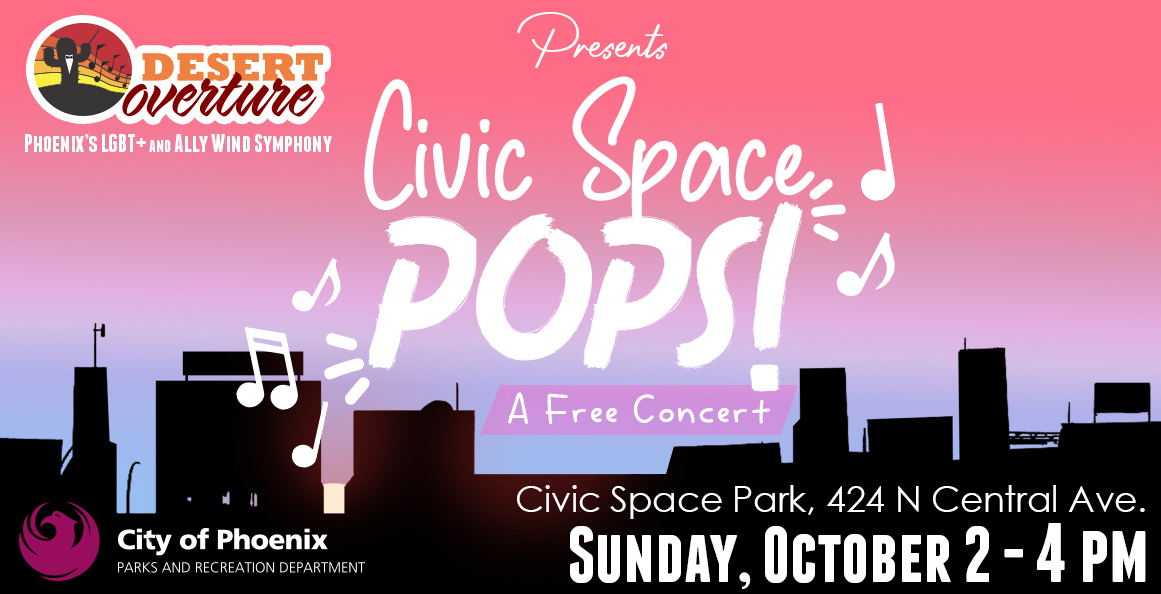Civic Park Pops! A Free Concert in the Park, Phoenix, Arizona, United States