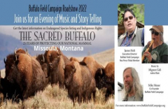 Buffalo Field Campaign 25th Anniversary Roadshow - Missoula, Montana