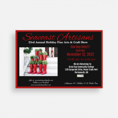 Seacoast Artisans 23rd Annual Holiday Fine Arts and Craft Show